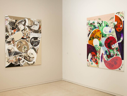 Adrián Navarro, Paraísos, exhibition view. Courtesy of Opera Gallery 