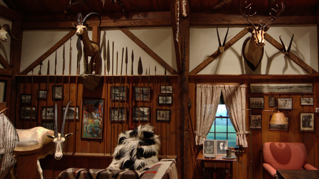 The Colby Trophy Room. Courtesy of Museum of Science