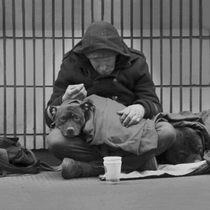 The few dollars placed at the bottom of the pyramid generate more happiness and drastically reduce suffering