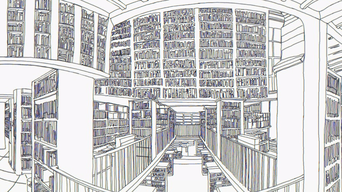 Sandy White, Reading Room VR, 2017. Courtesy of Chainlink Gallery