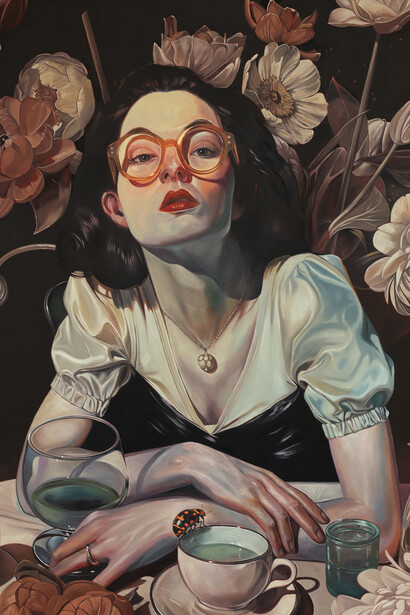Lance Myers, Coccinell leonina (detail). Courtesy of Wally Workman Gallery