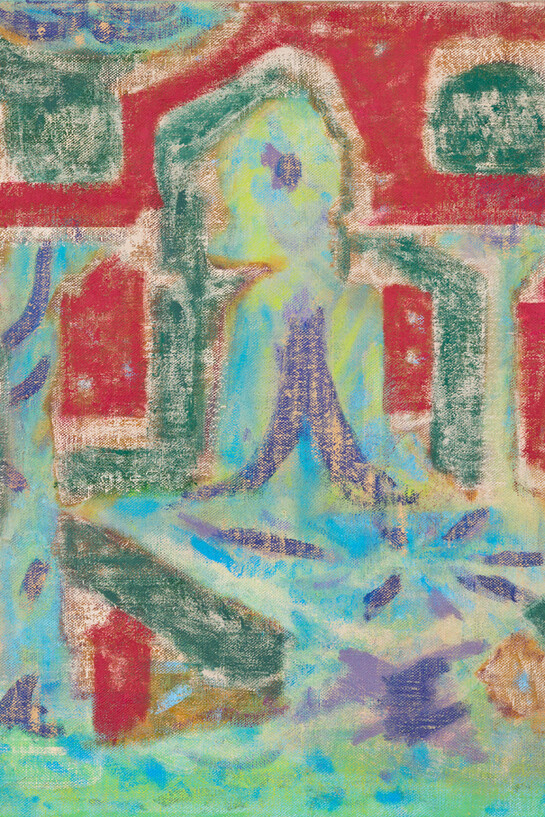 Ceremony, 2015, oil on linen, 24.25 x 20.25 inches
