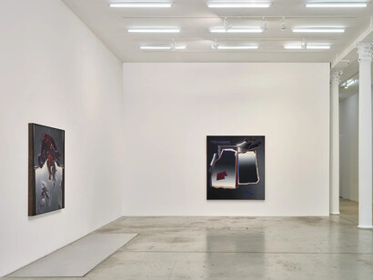 Deborah Remington, Mirrors, exhibition view. Courtesy of Bortolami Gallery
