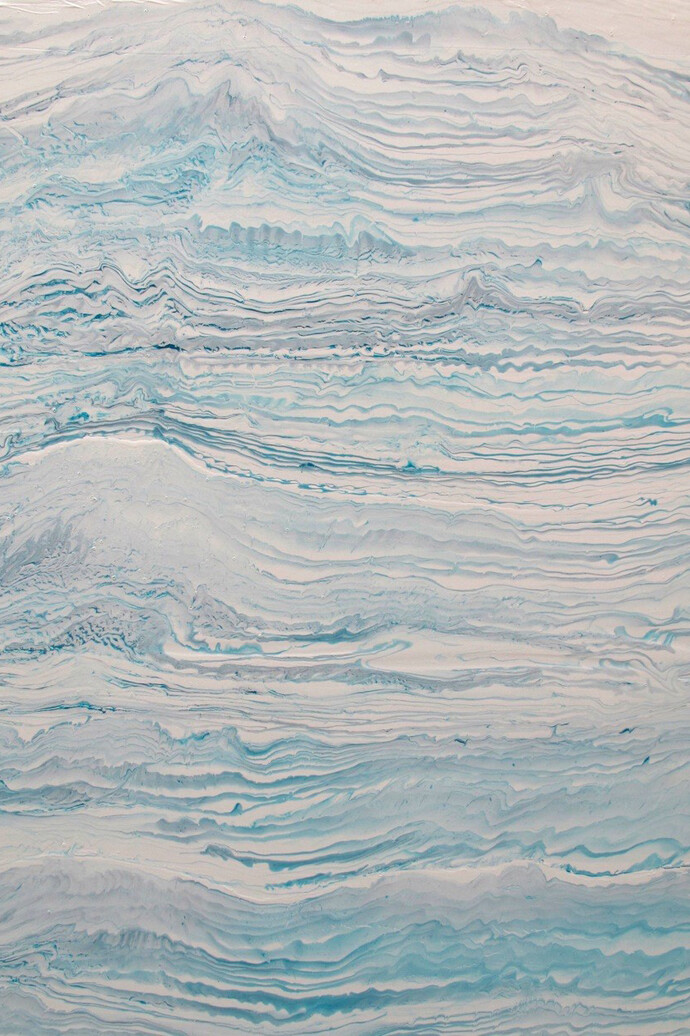 François Fries, Que vois-tu du Mont Fuji ?, 2014, acrylique sur toile, 146 x 114 cm