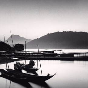 Michael Kenna, Mekong River Sunset, Luang Prabang, Laos, 2015. Courtesy of Robert Mann Gallery