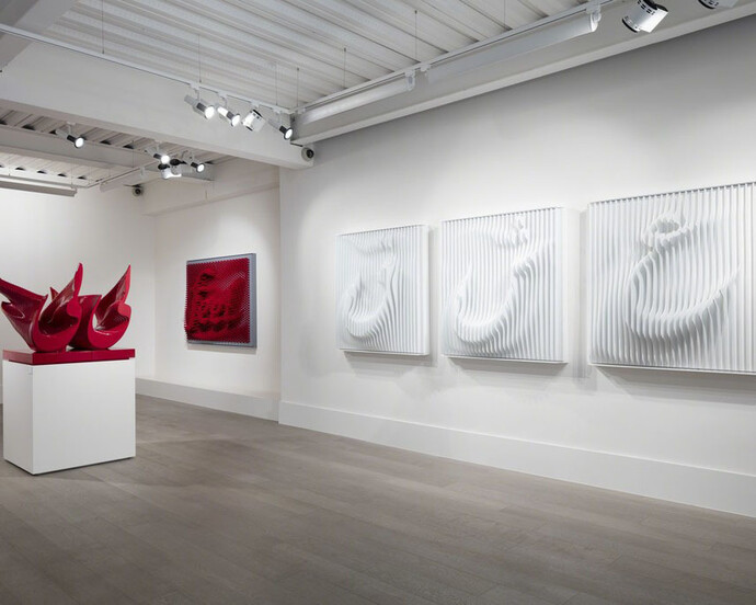 Ramin Shirdel, Exhibition view. Courtesy of Sophia Contemporary