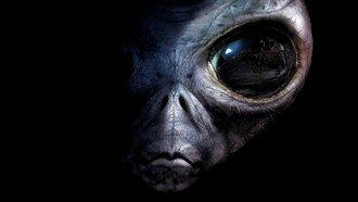 Recreación de un supuesto extraterrestre