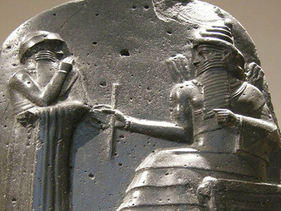 Il Codice di Hammurabi (dettaglio)