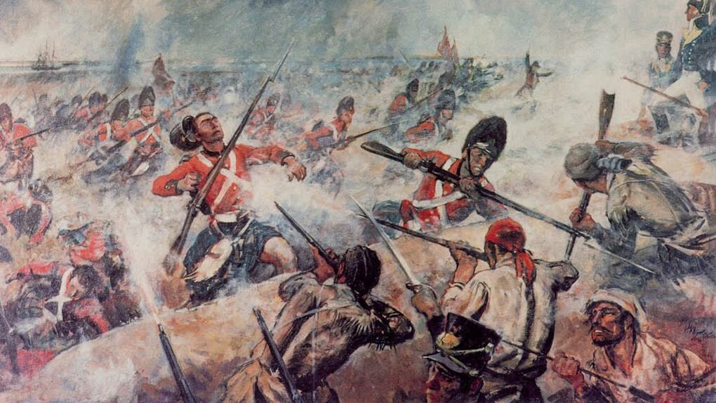 Battle between the American Filibusters and the Central American Alliance