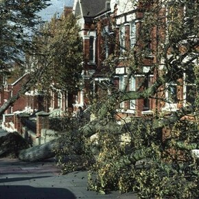Adam Chodzko, Too, 2013, Found 35 mm slide, Brighton, 2 October 1987. Dust from Geneva airport, September 2013, Printed as C-type
17.8 x 25.4 cm, Edition of 2