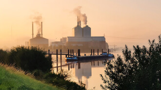Kohlekraftwerk Tiefstack in Hamburg Billbrook, Deutschland. Inbetriebnahme: 1993, Abschaltung: 2038, Nennleistung (Netto): 194 MW