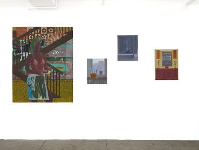 Various artists, Looking in, looking out, exhibition view. Courtesy of Monya Rowe Gallery