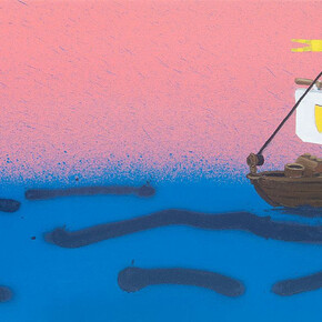 Adam S. Umbach, Medieval times (detail), 2024. Courtesy of Cavalier Gallery 