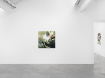 Matthias Groebel, Skull fuck, exhibition view. Courtesy of the artist and Modern Art 