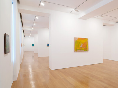 Howard Hodgkin. In The Pink, Exhibition view. Courtesu of Gagosian