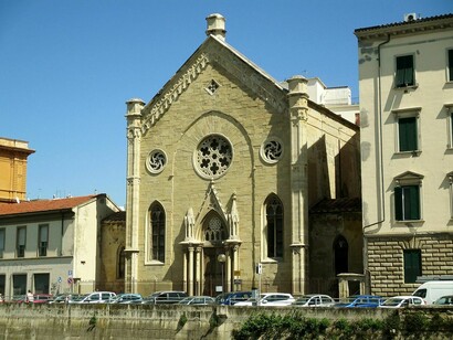 Chiesa degli Olandesi dopo il parziale restauro della facciata
