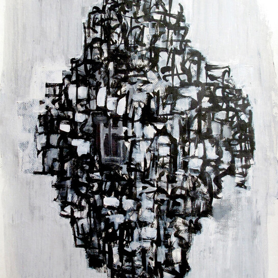 Chris Duncan, #44, 36" X 29 3/4" 