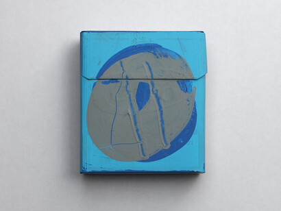 Stanisław Wejman, 'Untitled', cardboard & paint, 7 x 6 x 2cm