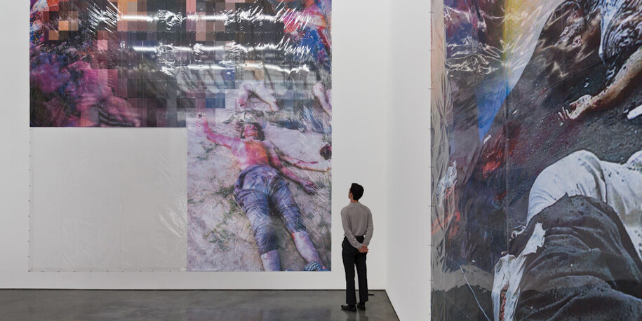 Thomas Hirschhorn. Courtesy of Gladstone Gallery