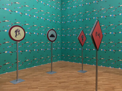 Beatriz González, L'image en transit, vue de l'exposition. Avec l'aimable autorisation de la Pinacoteca