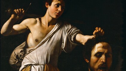 «David con la cabeza de Goliat» (1609), Caravaggio
