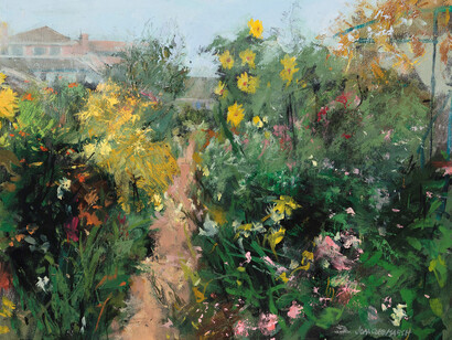 Joan Cobb Marsh, 11”x14”, oil on canvas