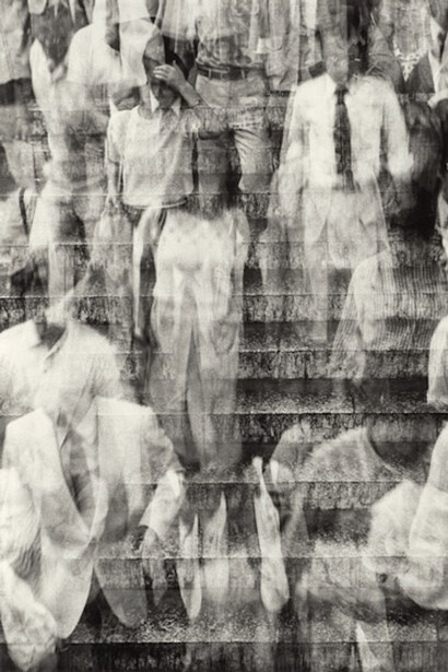 Shōmei Tōmatsu, Rush Hour, Tokyo, 1981, gelatin silver print, National Gallery of Art, Corcoran Collection (Gift of Michael D. Abrams), 2015. Courtesy of National Gallery of Art