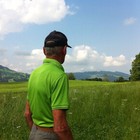 Hans Weiss, My father-in-law EDWIN S. on the day he had started under. Courtesy of Soho Photo Gallery