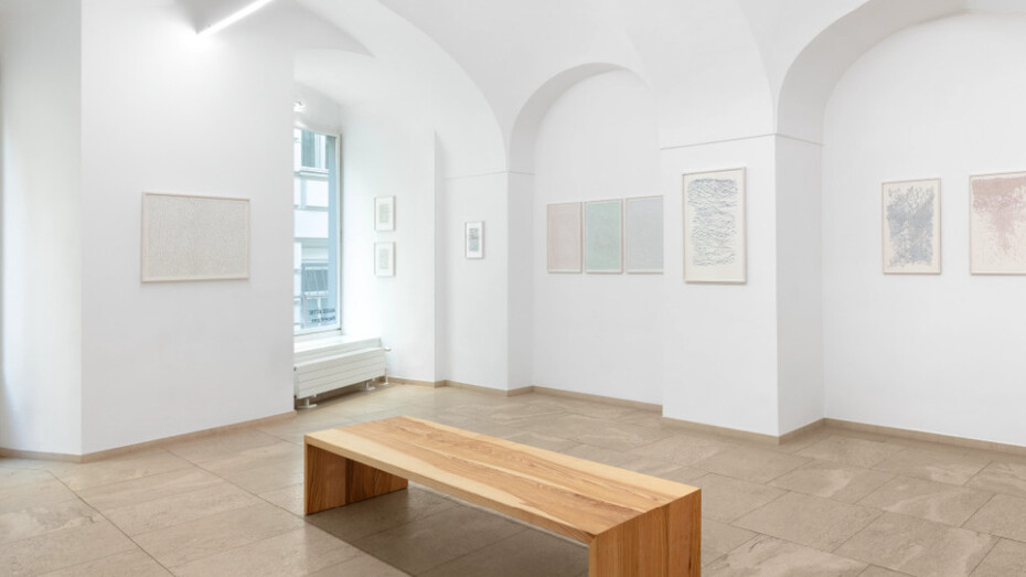 Alice Attie, Repetitions, exhibition view. Courtesy of Galerie nächst St. Stephan