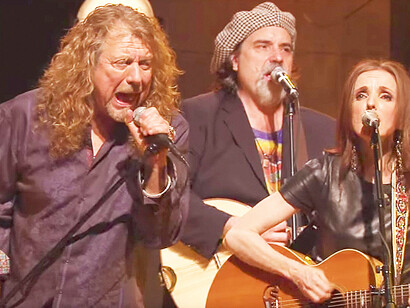 Robert Plant con Patty Griffin e Darrell Scott