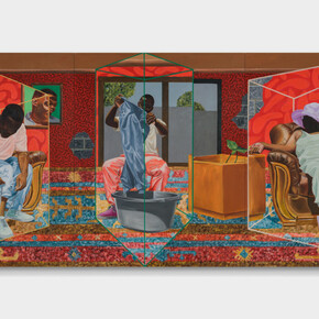 Feni Chulumanco, Disciplined Family. Courtesy of Osart Gallery