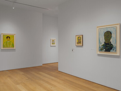 Beauford Delaney, In the medium of life. The drawings of Beauford Delaney, exhibition view. Courtesy of the Drawing Center