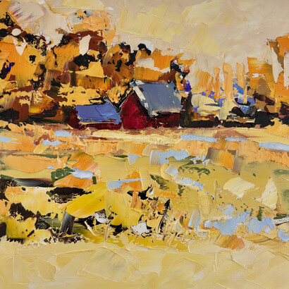 Sandra Pratt, End of fall, 2024. Courtesy of Abend Gallery