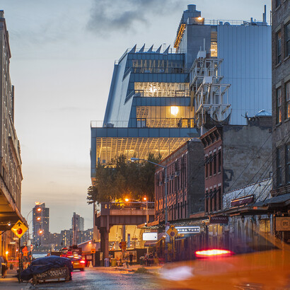 View from Gansevoort Street. Photograph by Karin Jobst, 2014.
