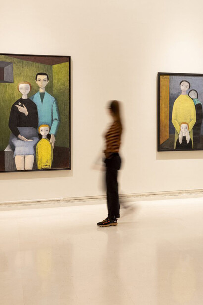 Juana Francés, vista de exhibición. Cortesía de IVAM