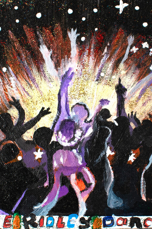 Aracelis Rivera, Just having fun (detail), 2025. Courtesy of Fountain House Gallery