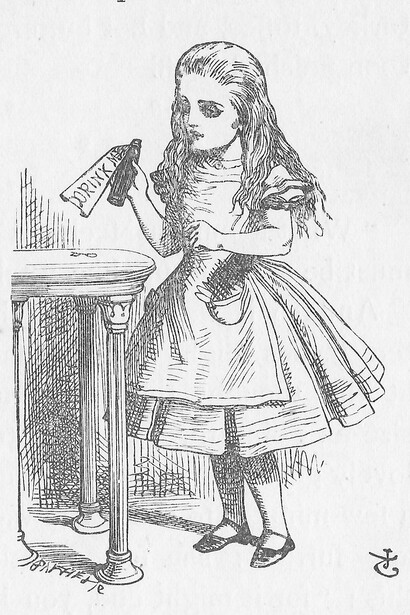  Sir John Tenniel, Alice’s Adventures in Wonderland, Lewis Carroll, 1886
