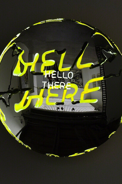 Camilo Matiz, Hello there / Hell here, 2016. Courtesy of Maddox Arts
