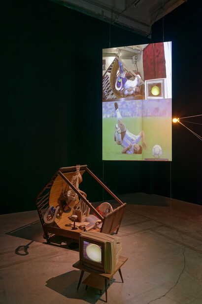 Exhibition view of Taro Izumi, Pan,
Palais de Tokyo. Courtesy of 21st Century Museum of Contemporary Art