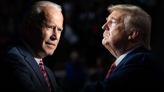 Joe Biden and Donald Trump