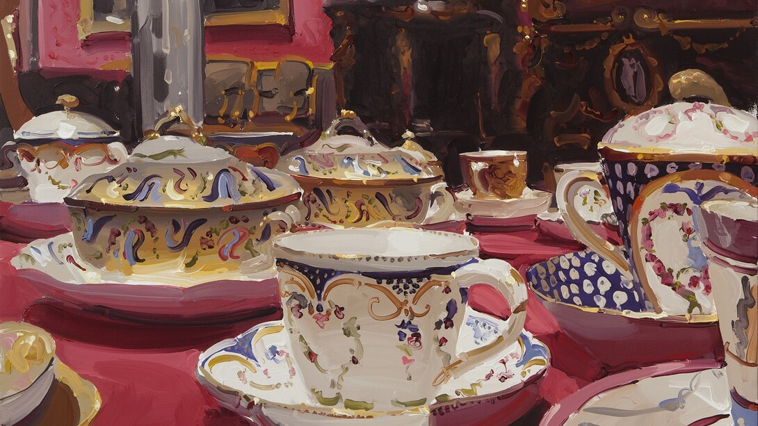 Alan Kingsbury, Sevres through Red and Gold