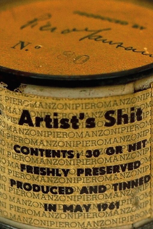 Piero Manzoni. "Merda d'artista"