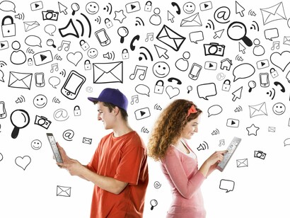 Compartiendo experiencias en las redes sociales
