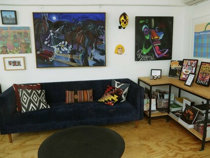 Los Four Meets los 40, Exhibition view. Courtesy of Gregorio Escalante Gallery