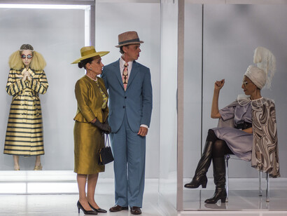 James Brown usaba ruleros. Cortesía del Complejo Teatral de Buenos Aires