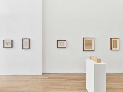 Kay Sekimachi, A personal archive, exhibition view. Courtesy of Andrew Kreps Gallery