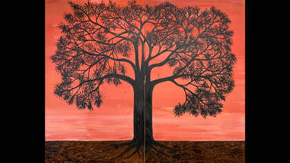 Fabio Pietrantonio, Natural Love - Oltre l'infinito - 200x240 cm. Courtesy of the artist and Gallerie d'Italia Napoli