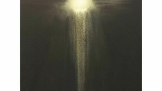 Kiyoshi Nakagami, Untitled, 2012, 194,5 x 194,5 cm, acrylique, encre de Chine et de mica sur toile