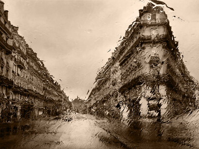 Christophe Jacrot; Serie fotográfica: París bajo la lluvia