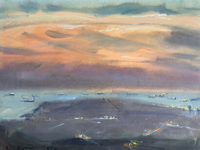 Stefanos Zannis, And all of this in the soft lights, 2025. Courtesy of Alma Contemporary Art Gallery